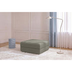 Gemma Pouffe - Smooth Fabric