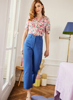 Georgia Twill Pants - Royal