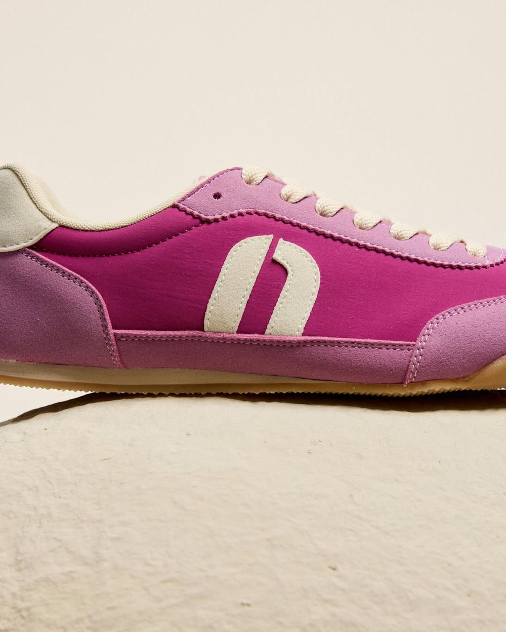 Riya Low Top Sneakers - Purple Ecru