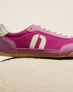 Riya Low Top Sneakers - Purple Ecru