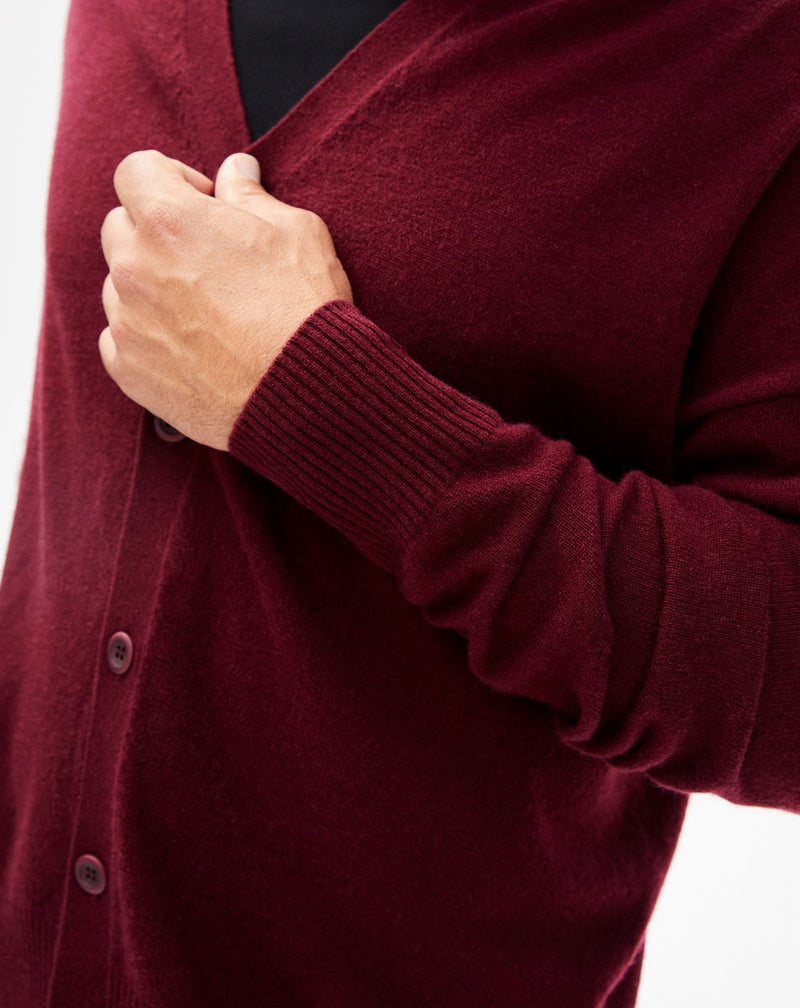 Gilet Cachemire Laine - Dahlia - Homme