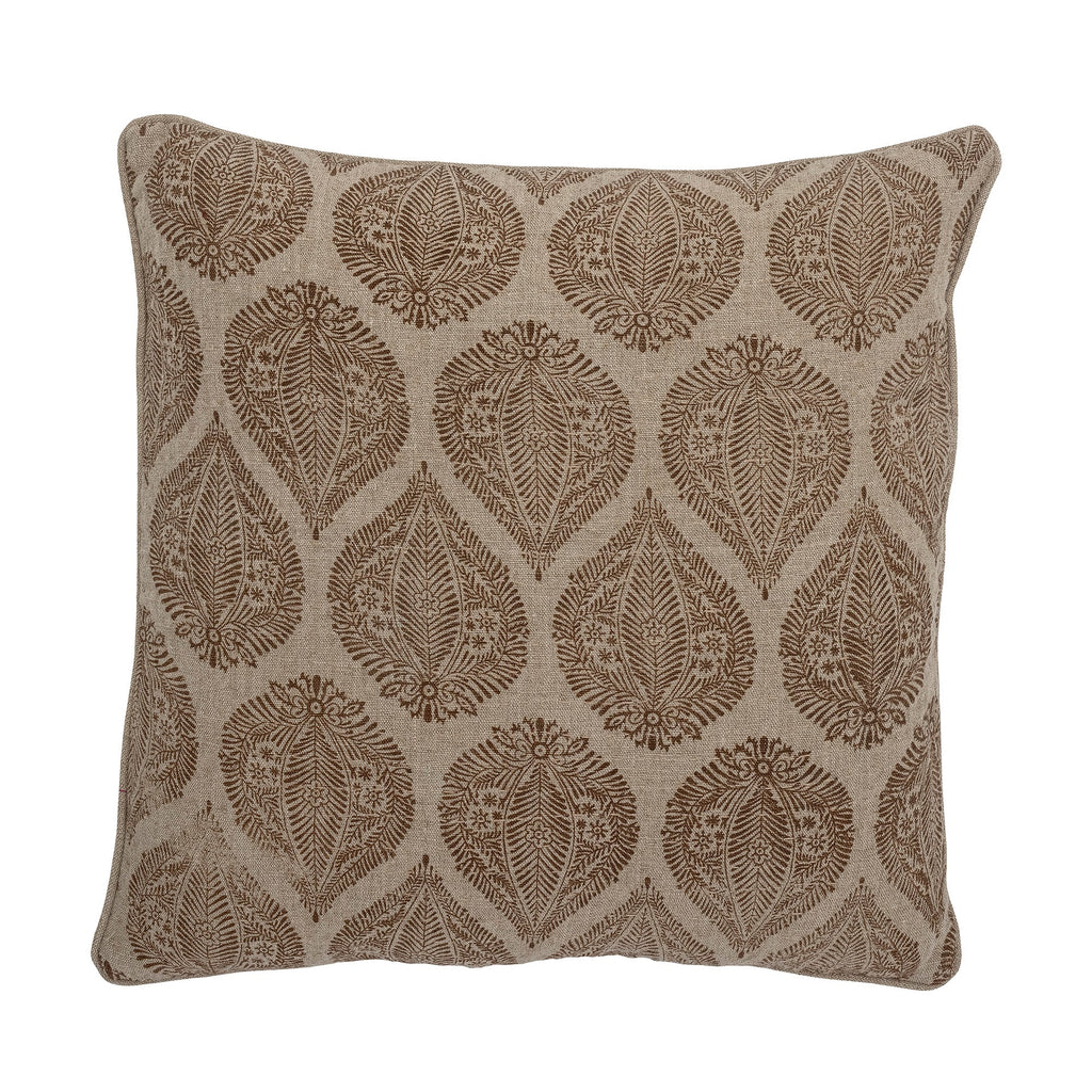 Cergy - Set of 2 Cushions - Brown - Cotton