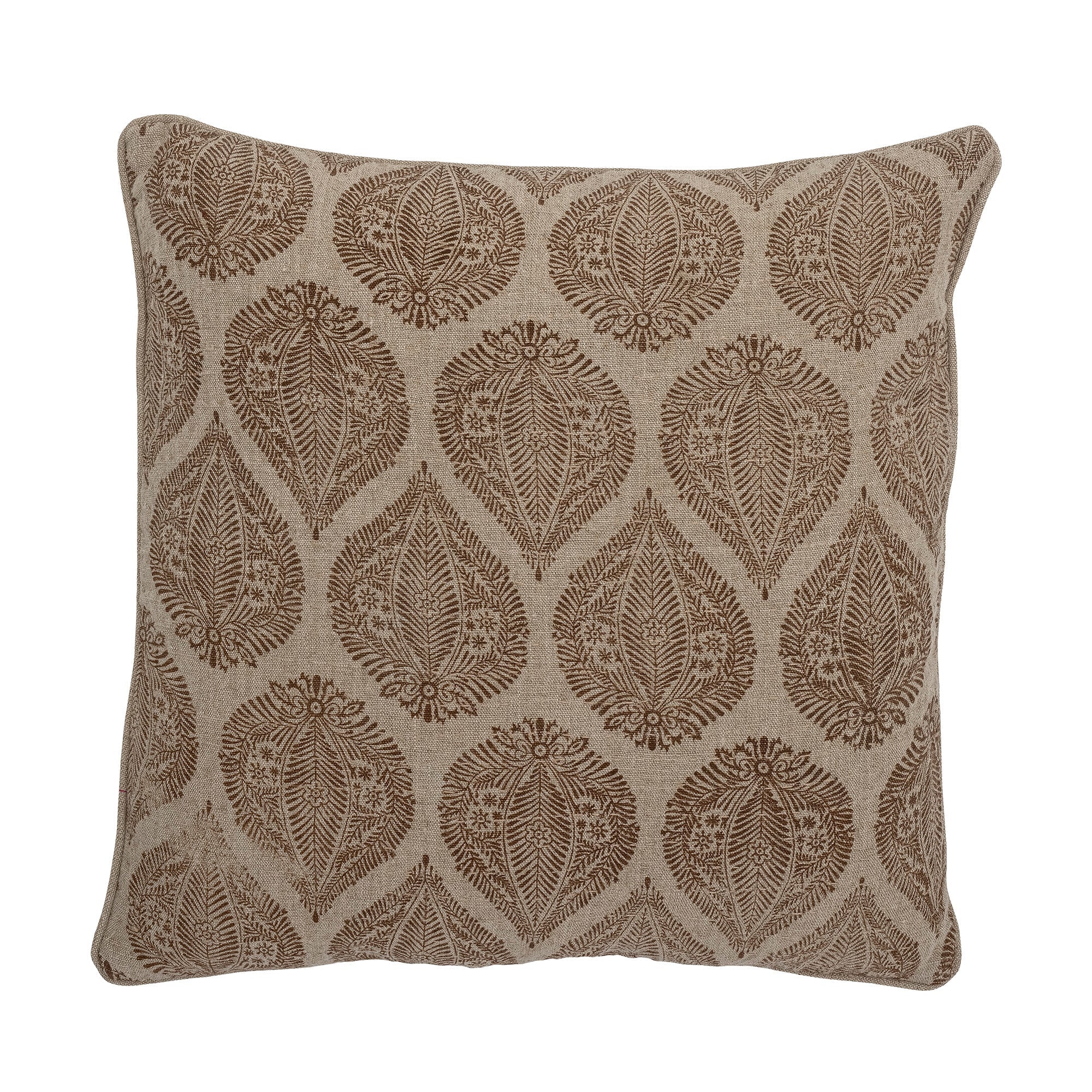 Cergy - Set of 2 Cushions - Brown - Cotton