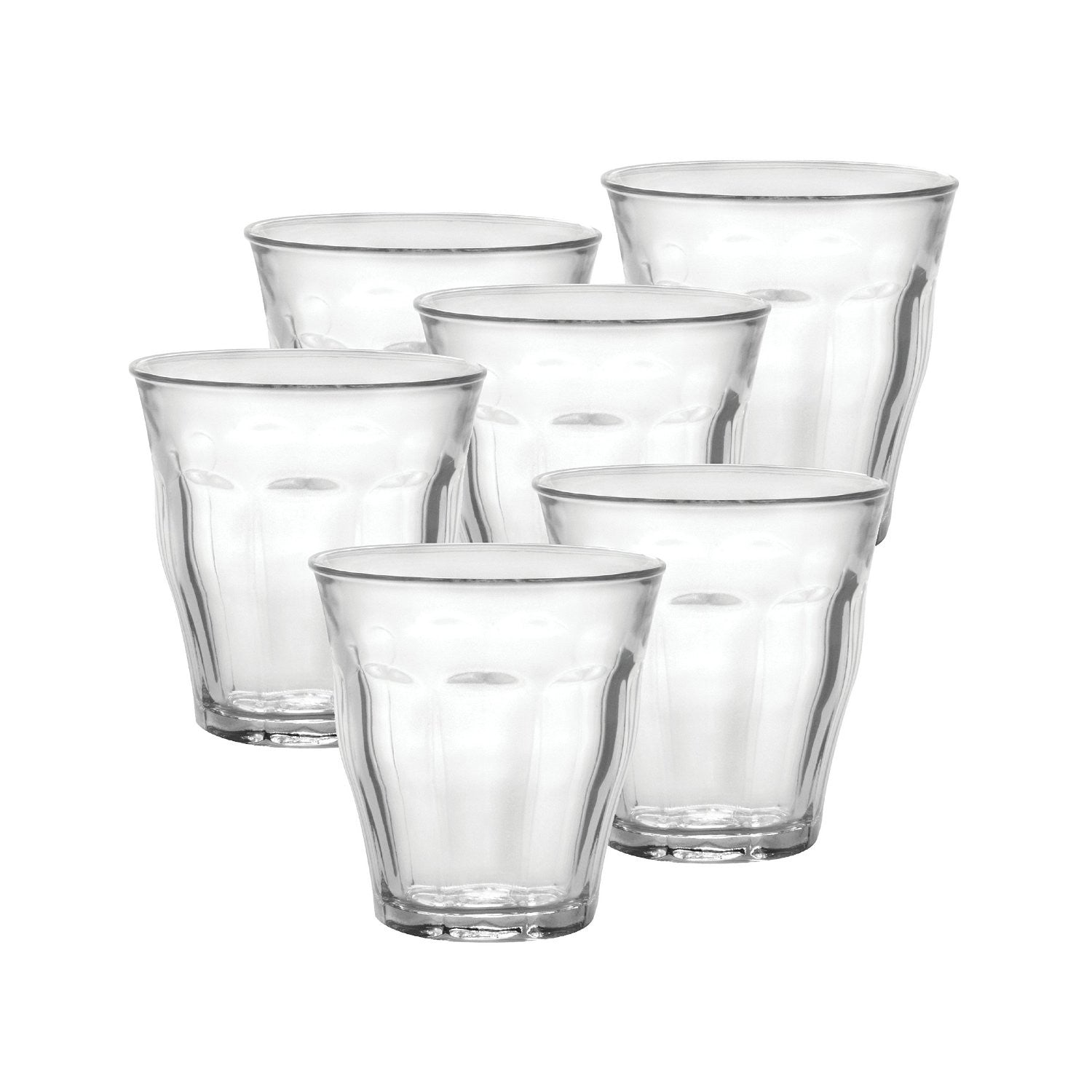Pack De 6 Gobelets Picardie - Transparent - 25Cl