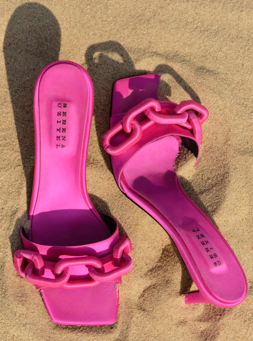 Catena Fuchsia High-Heel Sandal