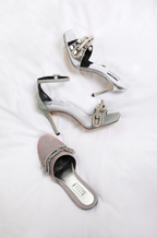 Catena Silver High-Heel Sandal