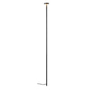 Pino - Farola Solar - Aluminio - Negro
