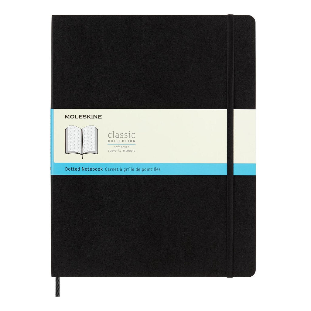 Carnet Classique Xxl 21.6X27.9 - Pages Pointillées - Noir
