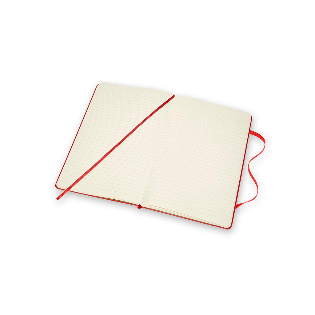 Carnet Édition Limitée Large 13X21 - Pages Lignées - Rouge
