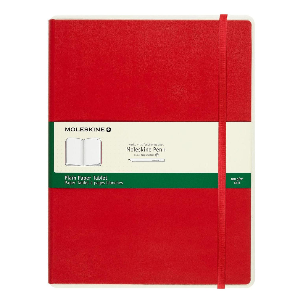 Coffret Smart Xl 19X25 - Pages Blanches - Rouge Écarlate