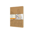 Cahier Xl 19X25 - Pages Lignées - Brun Kraft