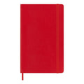 Carnet Classique Large 13X21 - Pages Lignées - Rouge Écarlate