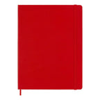 Carnet Classique Xl 19X25 - Pages Lignées - Rouge Écarlate