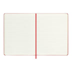 Carnet Classique Xl 19X25 - Pages Lignées - Rouge Écarlate