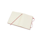 Carnet Classique Xl 19X25 - Pages Lignées - Rouge Écarlate