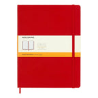 Carnet Classique Xl 19X25 - Pages Lignées - Rouge Écarlate