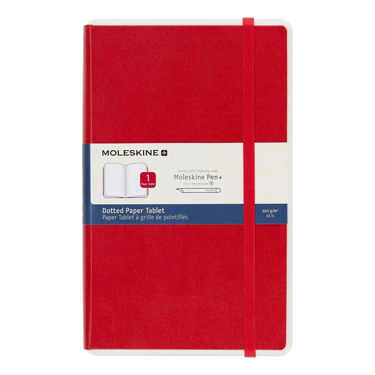 Smart Large 13X21 Gift Set - Dotted Pages - Scarlet Red
