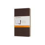 Pocket 9X14 Notebook - Ruled Pages - Coffee Brown