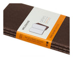 Pocket 9X14 Notebook - Ruled Pages - Coffee Brown