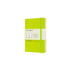 Carnet Classique Pocket 9X14 - Pages Blanches - Vert Citron