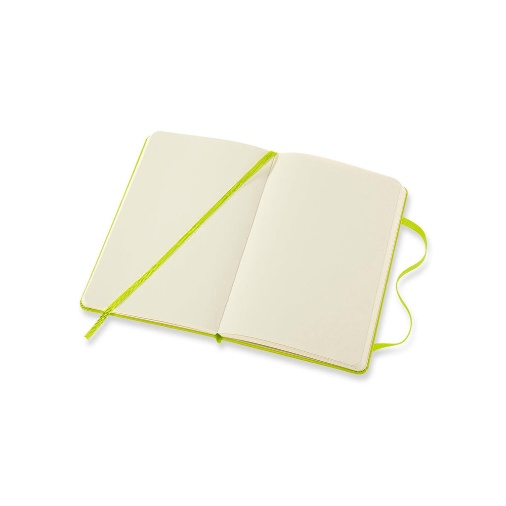 Carnet Classique Pocket 9X14 - Pages Blanches - Vert Citron