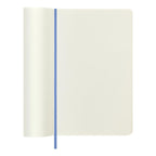 Carnet Classique Large 13X21 - Pages Blanches - Bleu Hortensia