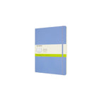 Carnet Classique Xl 19X25 - Pages Blanches - Bleu Hortensia