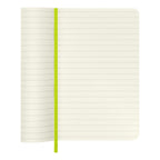 Carnet Classique Pocket 9X14 - Pages Lignées - Vert Citron
