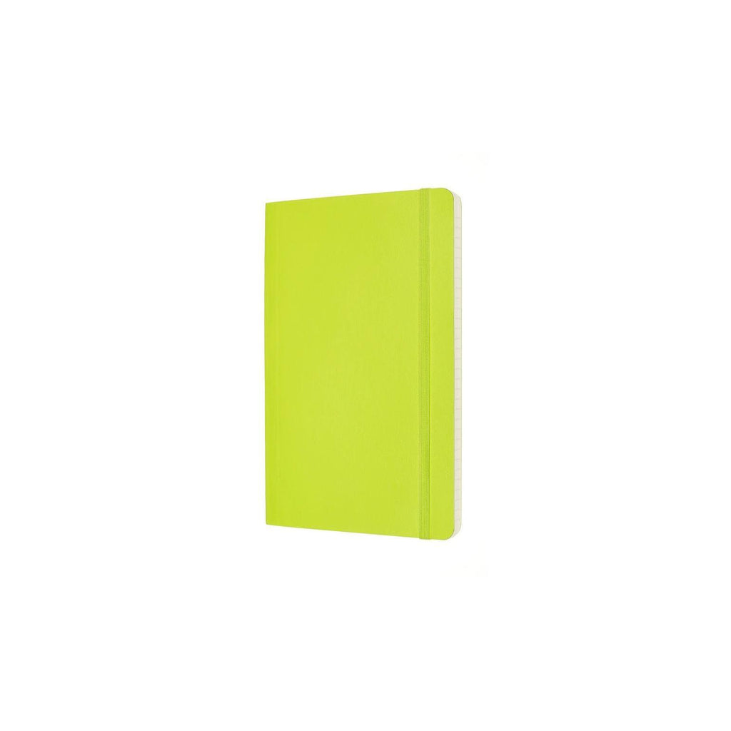 Carnet Classique Large 13X21 - Pages Lignées - Vert Citron