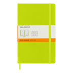 Carnet Classique Large 13X21 - Pages Lignées - Vert Citron