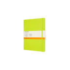 Carnet Classique Xl 19X25 - Pages Lignées - Vert Citron