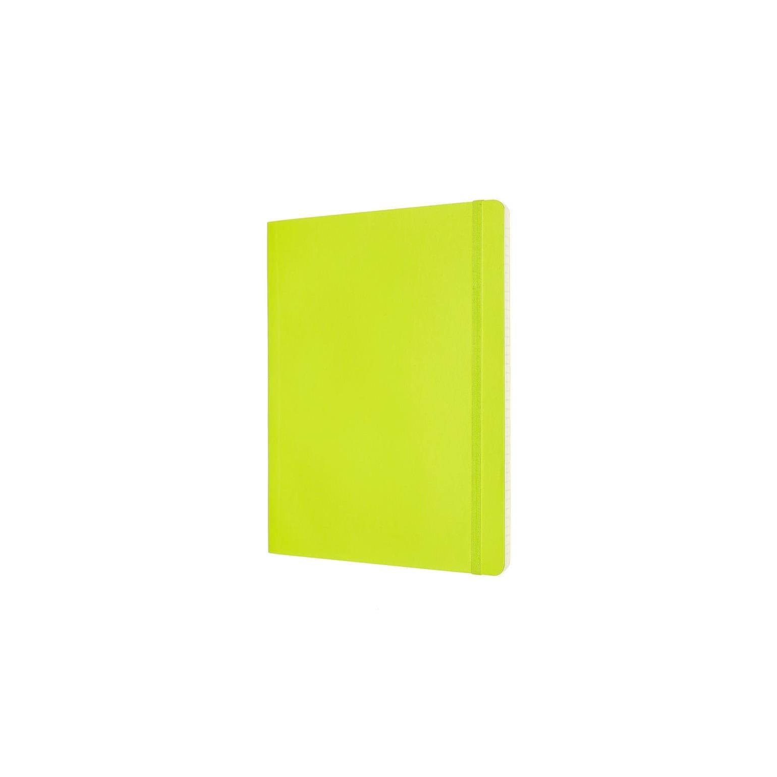 Carnet Classique Xl 19X25 - Pages Lignées - Vert Citron