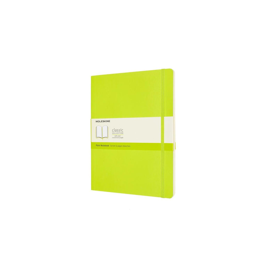 Cuaderno clásico XL 19X25 - Páginas blancas - Verde limón