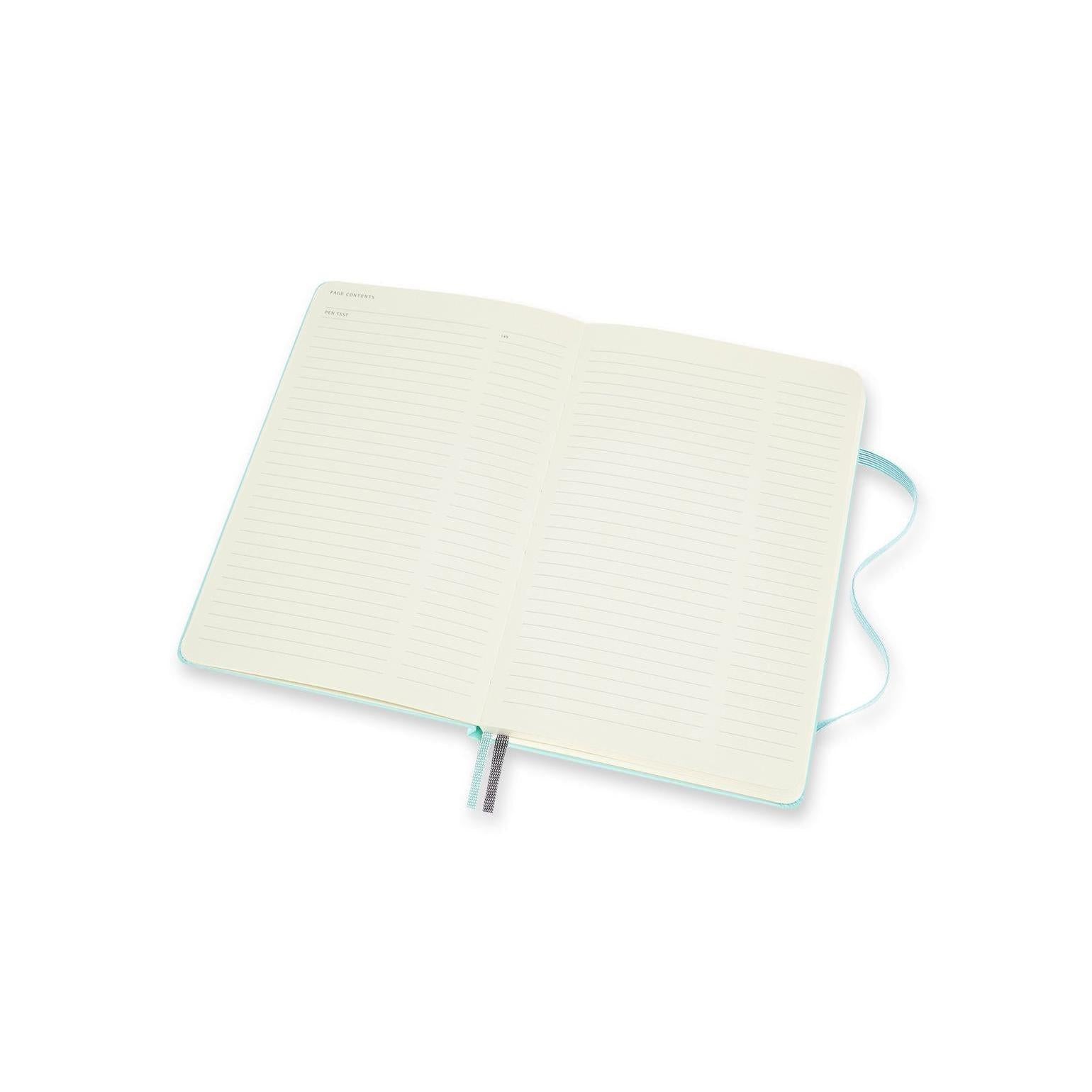 Cuaderno Bullet grande 13X21 - Azul aguamarina