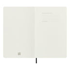 Carnet Classique Large 13X21 - Mixte (Lignées-Blanches) - Noir
