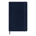 Carnet Classique Large 13X21 - Mixte (Lignées-Blanches) - Bleu Saphir