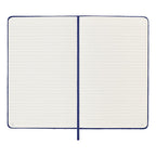 Cuaderno Textil Large 13X21 - Páginas Rayadas - Violeta Iris