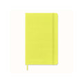 Carnet Classique Large 13X21 - Pages Lignées - Jaune Paille