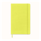 Carnet Classique Large 13X21 - Pages Lignées - Jaune Paille