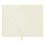 Carnet Classique Large 13X21 - Pages Lignées - Jaune Paille