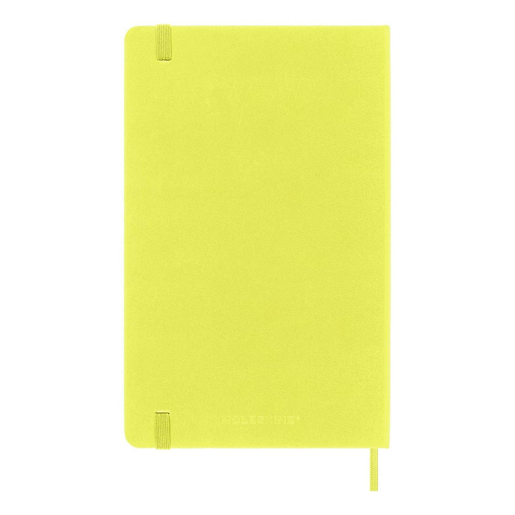 Carnet Classique Large 13X21 - Pages Lignées - Jaune Paille