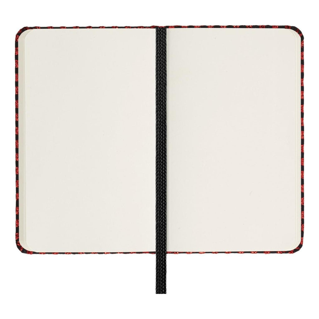 Carnet Édition Limitée Xs 6.5X10.5 - Pages Blanches - Rouge Métallisé