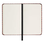 Carnet Édition Limitée Xs 6.5X10.5 - Pages Blanches - Rouge Métallisé