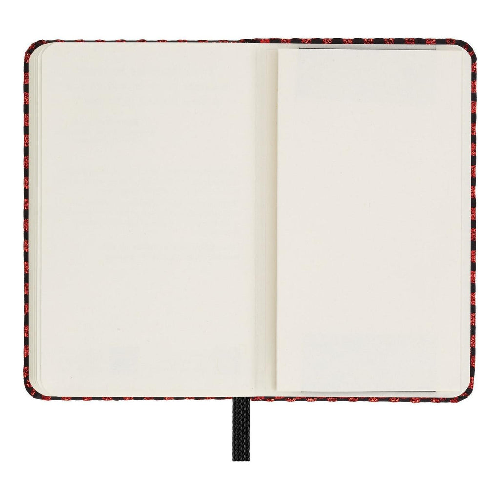 Carnet Édition Limitée Xs 6.5X10.5 - Pages Blanches - Rouge Métallisé