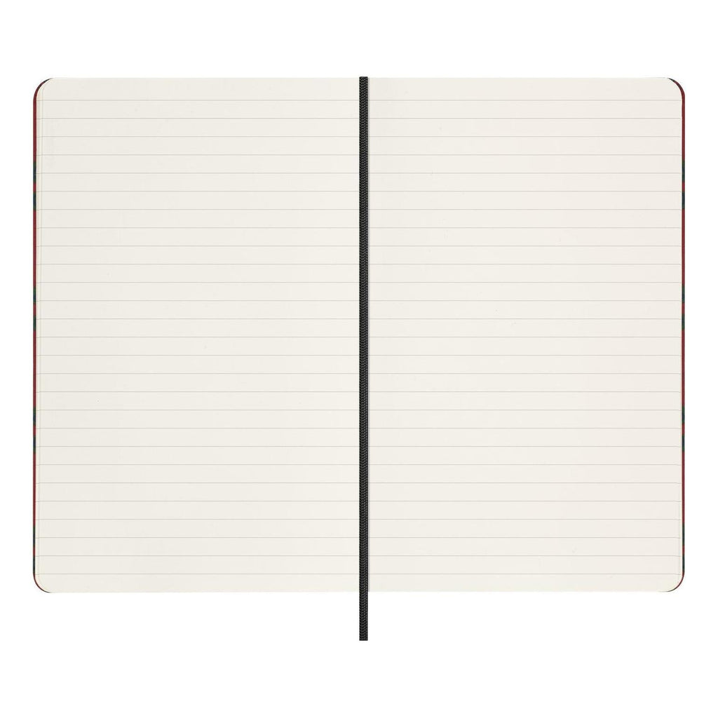 Limited Edition Notebook Large 13X21 - Lined Pages - Bordeaux Paisley Pattern