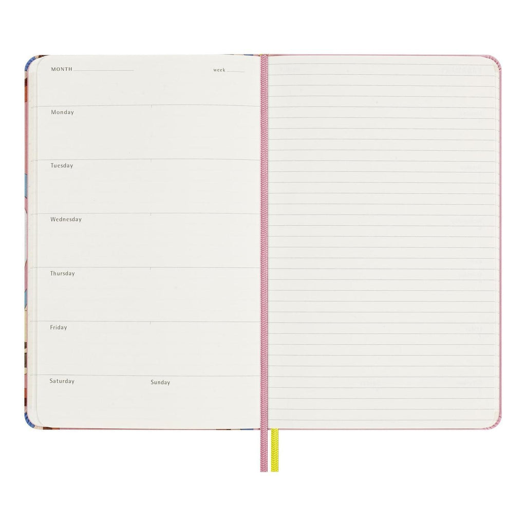 Agenda Sans Dates Large 13X21 - Sans Dates - Noir