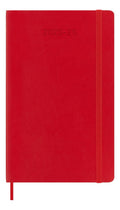 Agenda - 18 Mois - Pu - Polyuréthane - Rouge Écarlate