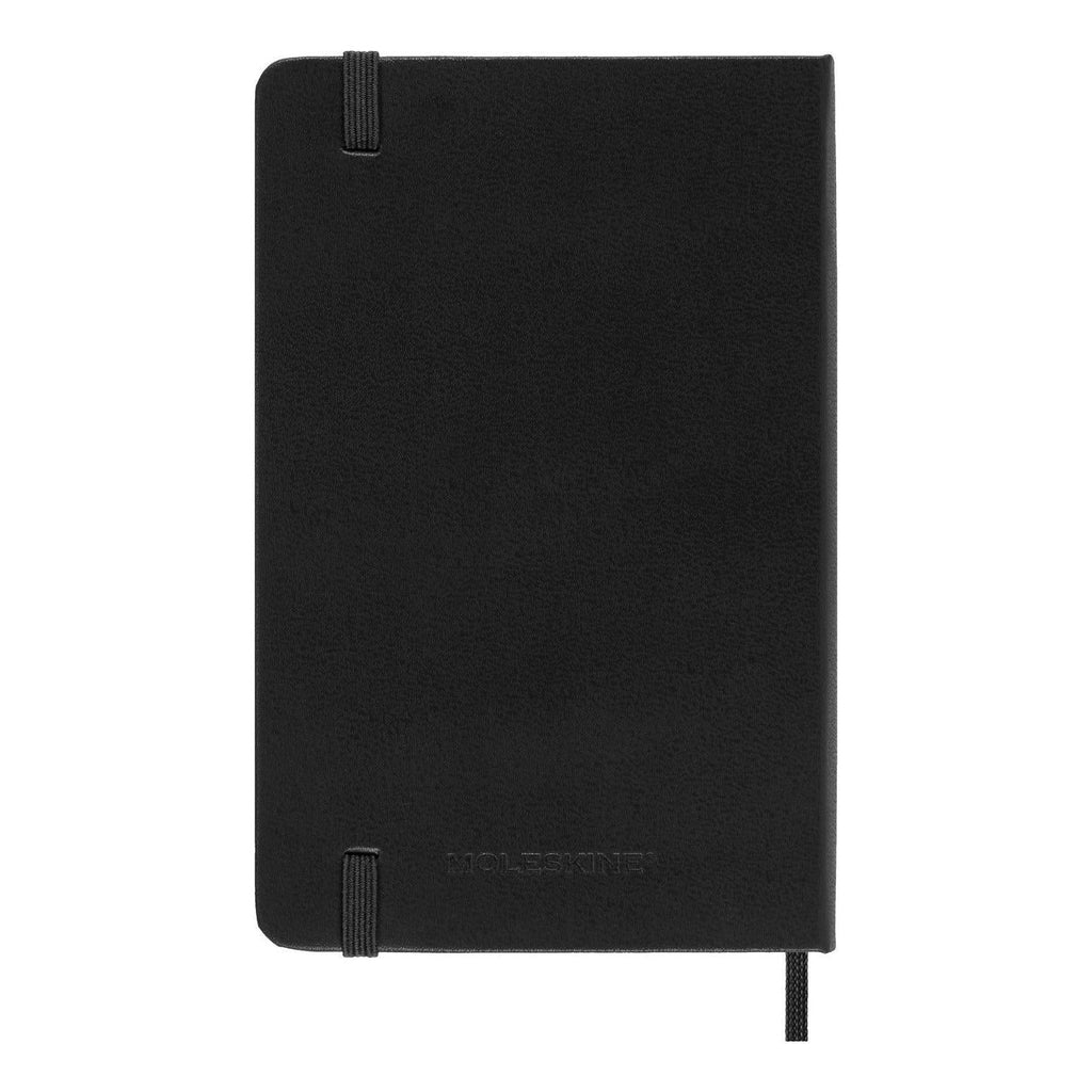 Agenda 18 Mois Classique Pocket 9X14 - Carnet Hebdomadaire - Noir