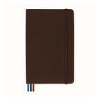 Carnet Voyageur Medium 11.5X18 - Texte - Brun Café
