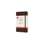 Carnet Voyageur Medium 11.5X18 - Texte - Brun Café